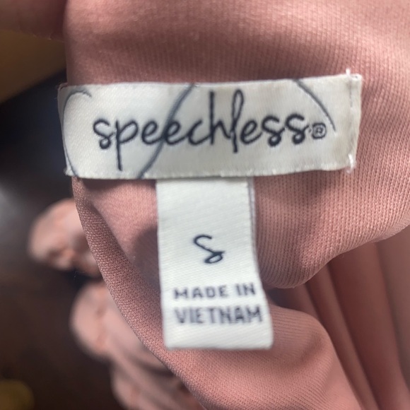 Speechless Pink Babydoll Tank Dress Embroidered Cottage Core Summer Dress Small - Picture 14 of 16